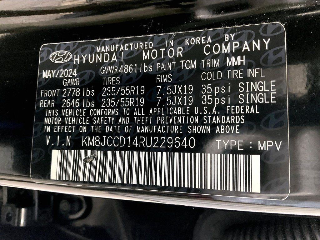 Used 2024 Hyundai Tucson SEL AWD/4WD image 37