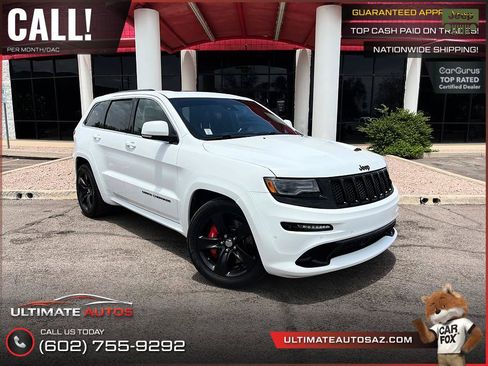 Used 2015 Jeep Grand Cherokee SRT w/ Quick Order Package 26J AWD/4WD image 1