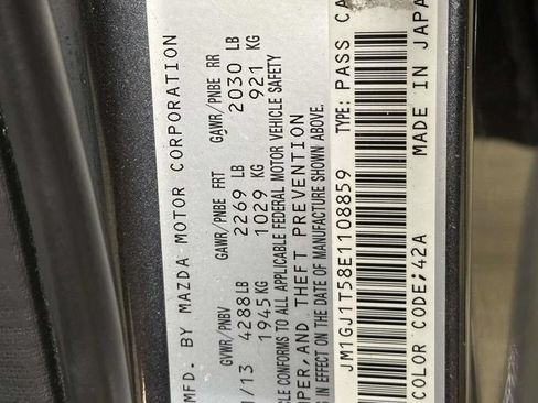 Used 2014 MAZDA MAZDA6 Touring w/ Touring Technology Package FWD image 34