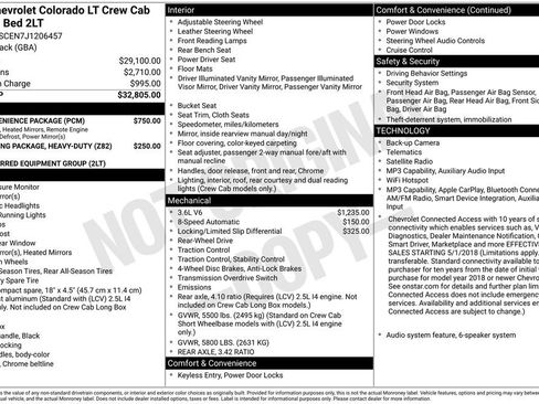 Used 2018 Chevrolet Colorado LT w/ LT Convenience Package RWD image 6