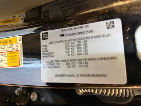 Used 2022 GMC Yukon SLT w/ SLT Premium Package AWD/4WD image 39