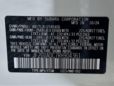 Used 2024 Subaru Crosstrek 2.0i Premium image 12