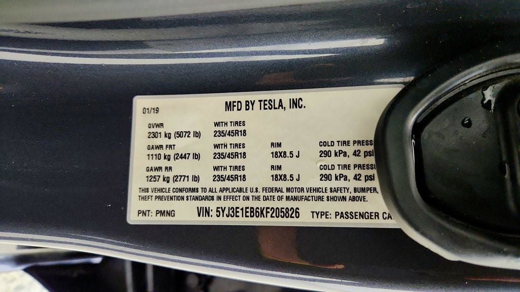 Used 2019 Tesla Model 3 Long Range AWD/4WD image 22