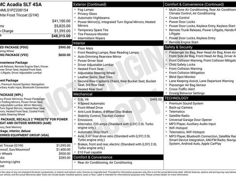 Used 2023 GMC Acadia SLT w/ Preferred Package FWD image 68