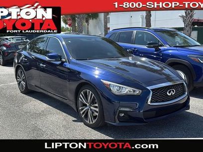 Used 2021 INFINITI Q50 Sensory