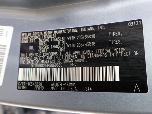 Used 2021 Toyota Highlander XLE image 41