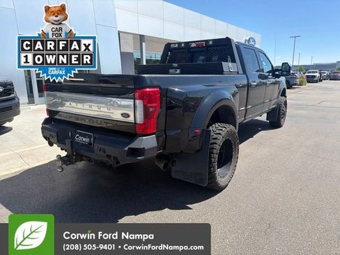 Used 2018 Ford F350 Platinum w/ Platinum Ultimate Package AWD/4WD image 7