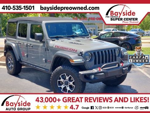 Used 2023 Jeep Wrangler Unlimited Rubicon w/ Steel Bumper Group AWD/4WD image 1