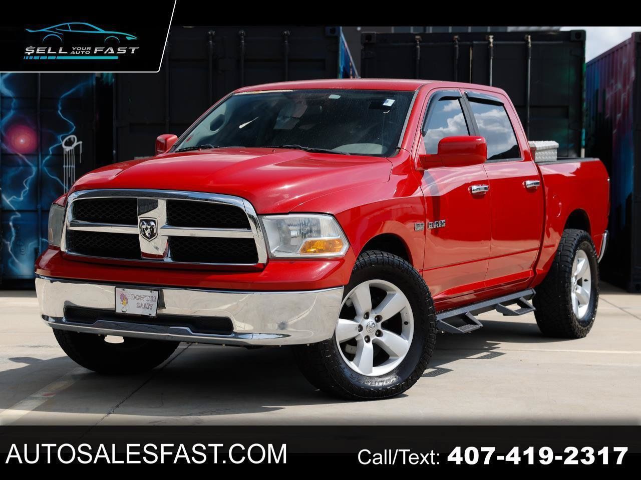 Used 2010 Dodge Ram 1500 Truck SLT w/ Remote Start & Security Group AWD/4WD image 1