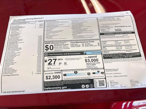 New 2026 BMW X3 M50 image 19