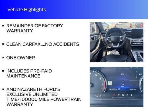Used 2024 Ford Explorer XLT w/ Equipment Group 202A AWD/4WD image 16