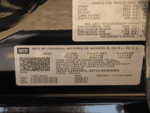 Used 2023 Chevrolet Silverado 1500 ZR2 w/ Technology Package AWD/4WD image 32