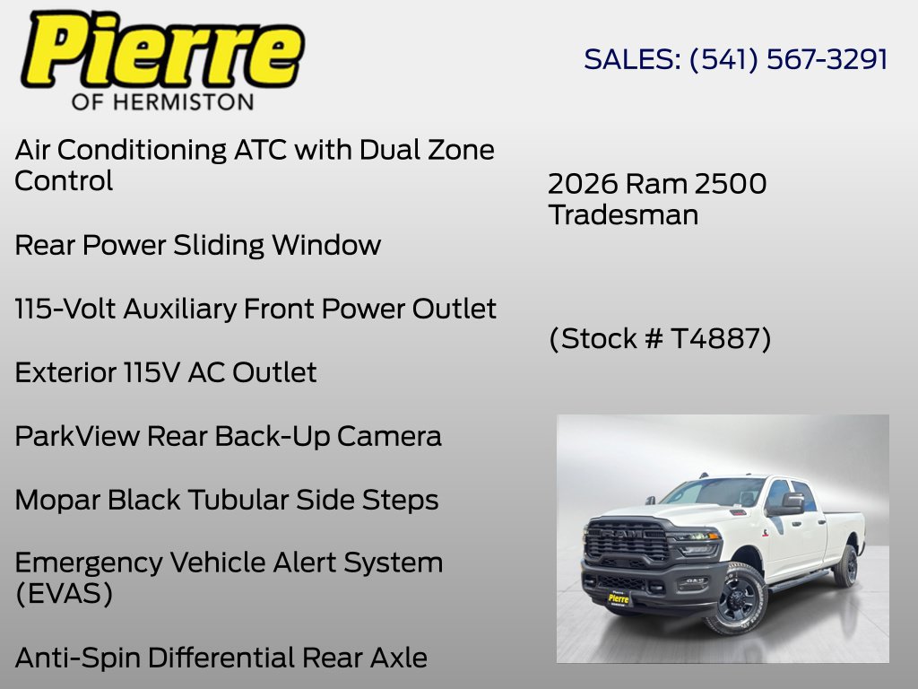 New 2026 RAM 2500 Tradesman AWD/4WD image 36