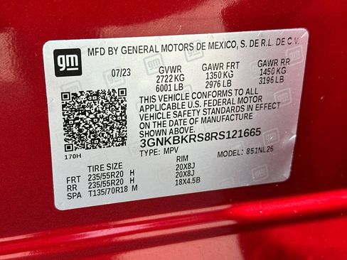 Used 2024 Chevrolet Blazer RS w/ LPO, Floor Liner Package image 28