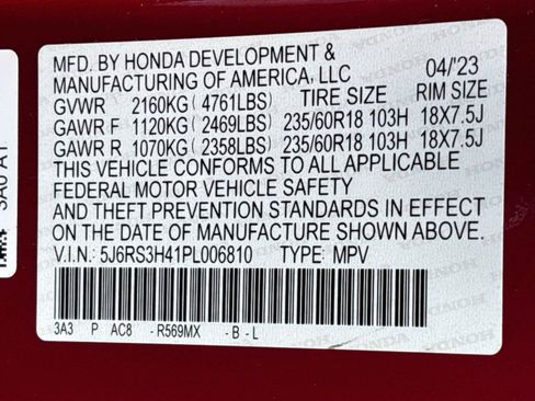 Certified 2023 Honda CR-V EX image 36