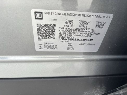 Used 2024 Chevrolet Blazer RS w/ Driver Confidence II Package image 14