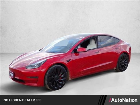 Used 2023 Tesla Model 3 Performance AWD/4WD image 1
