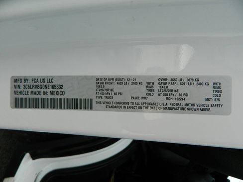 Used 2022 RAM ProMaster 1500 FWD image 23