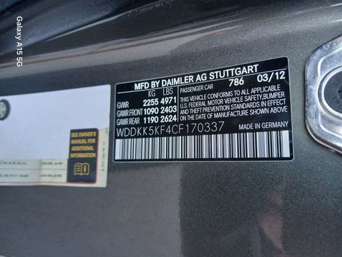 Used 2012 Mercedes-Benz E 350 Cabriolet w/ Premium 1 Pkg image 9
