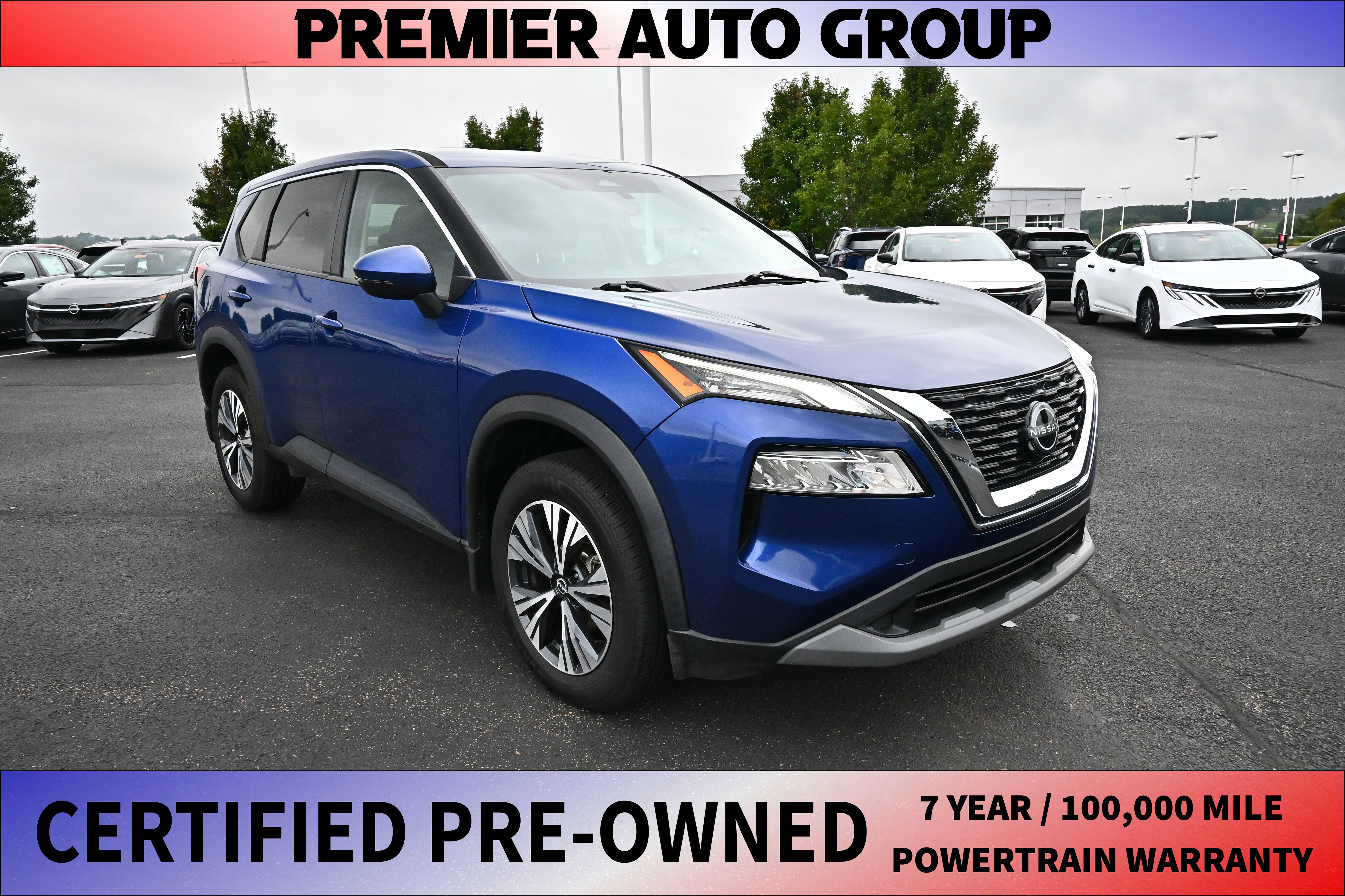 Certified 2022 Nissan Rogue SV AWD/4WD image 1