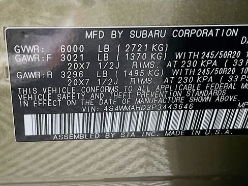 Used 2023 Subaru Ascent Onyx Edition AWD/4WD image 26