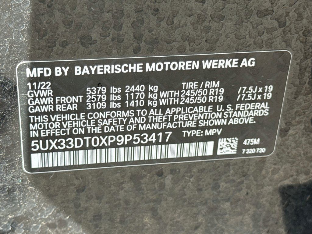 Used 2023 BMW X4 xDrive30i w/ M Sport Package AWD/4WD image 36