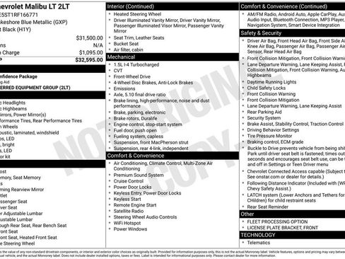 Used 2024 Chevrolet Malibu LT FWD image 2