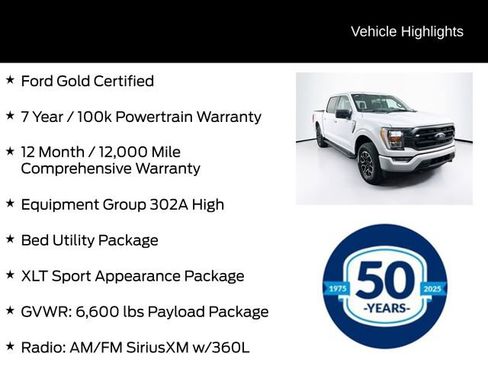 Certified 2023 Ford F150 XLT w/ Equipment Group 302A High AWD/4WD image 6