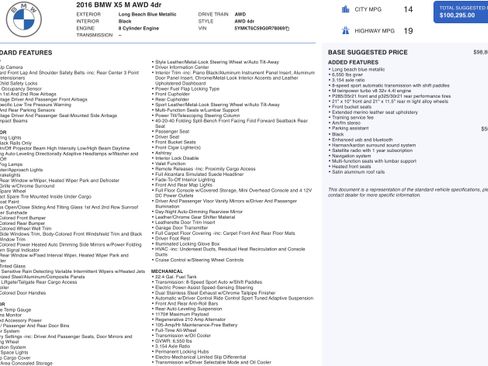 Used 2016 BMW X5 M image 5