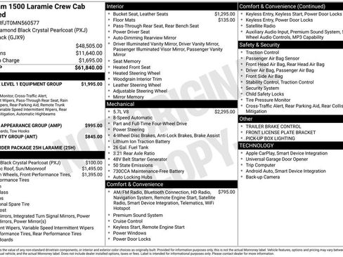 Used 2021 RAM 1500 Laramie AWD/4WD image 6