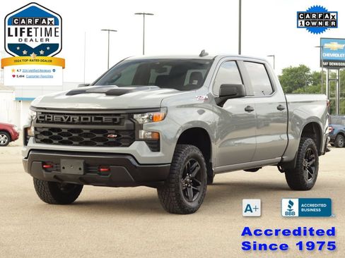 Used 2024 Chevrolet Silverado 1500 Custom Trail Boss AWD/4WD image 3