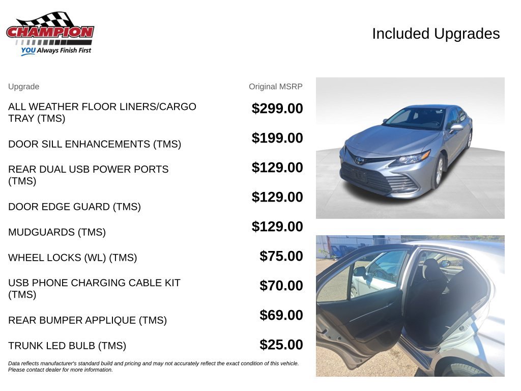 Used 2023 Toyota Camry LE AWD/4WD image 7