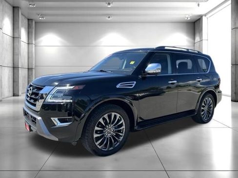 Used 2023 Nissan Armada Platinum w/ Captain's Chairs Package AWD/4WD image 4
