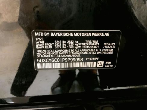 Certified 2023 BMW X6 xDrive40i w/ Executive Package image 35