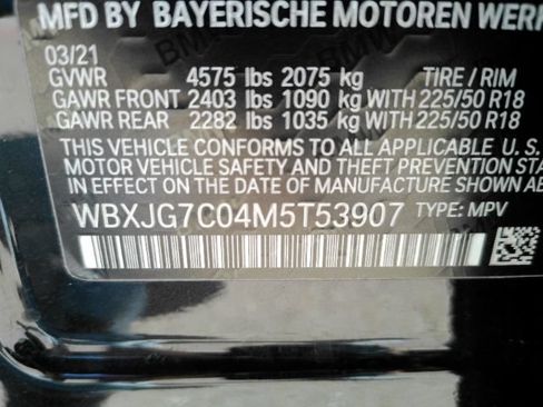 Used 2021 BMW X1 sDrive28i FWD image 55
