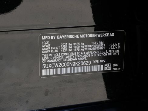Used 2022 BMW X7 xDrive40i w/ Executive Package AWD/4WD image 27