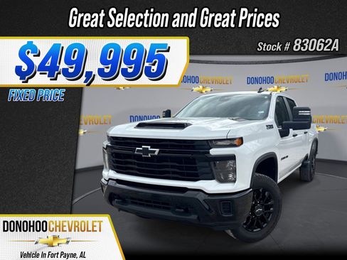 Used 2025 Chevrolet Silverado 2500 Custom w/ Custom Value Package image 1