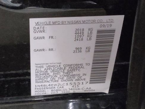 Used 2020 Nissan Altima 2.5 SL AWD/4WD image 33