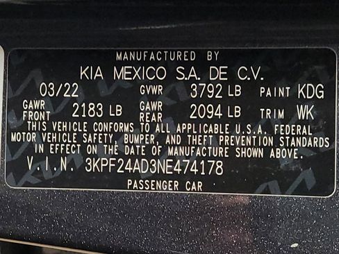 Used 2022 Kia Forte LXS w/ LXS Technology Package FWD image 33