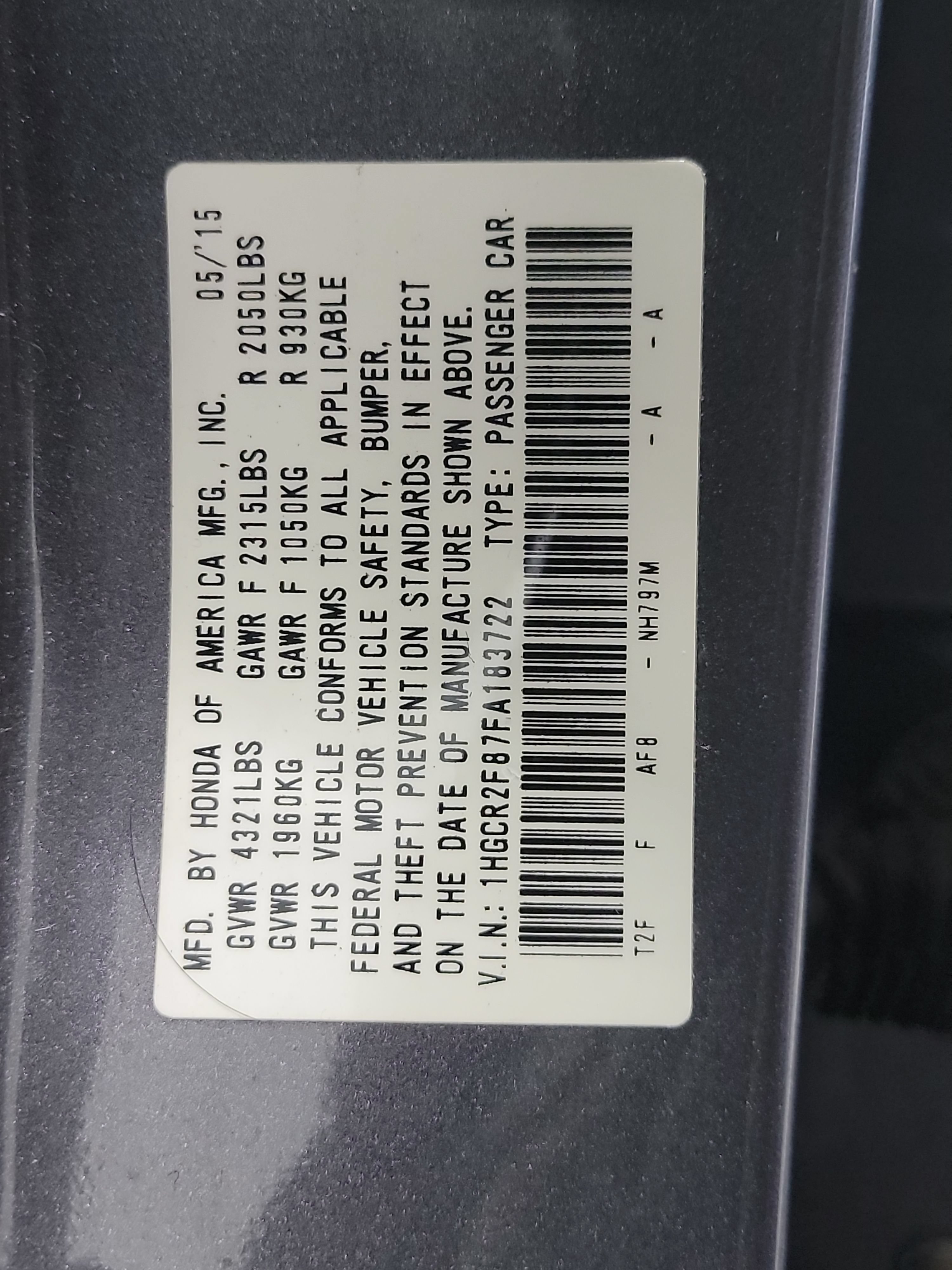 Used 2015 Honda Accord EX-L image 33