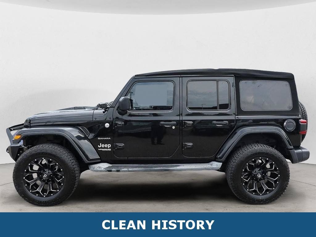 Used 2018 Jeep Wrangler Unlimited Sahara AWD/4WD image 2