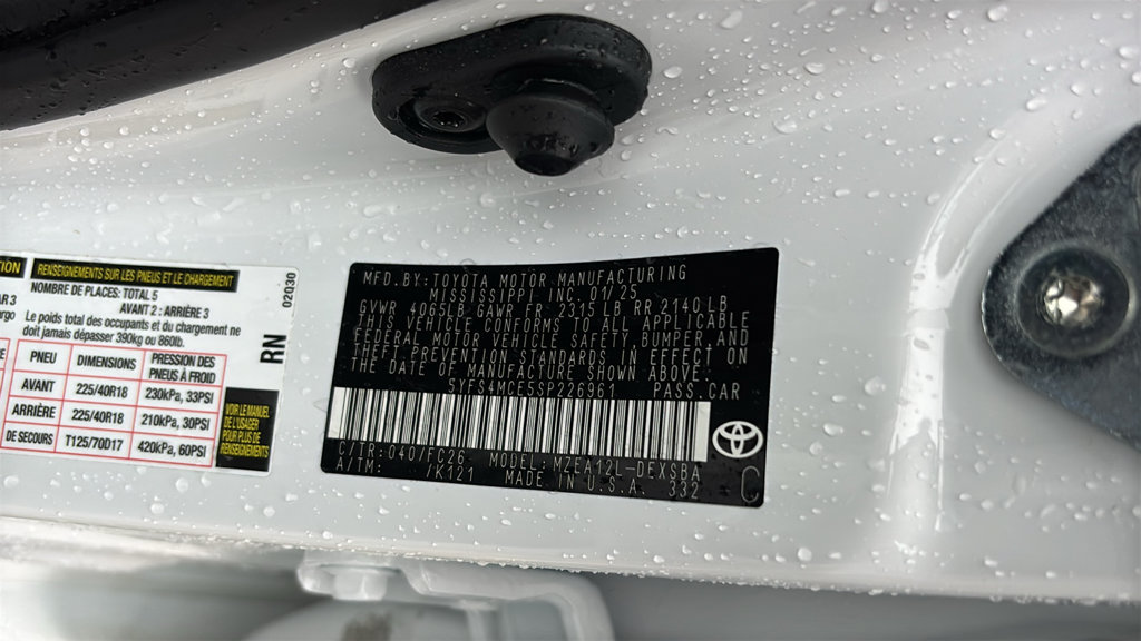 Used 2025 Toyota Corolla SE FWD image 35