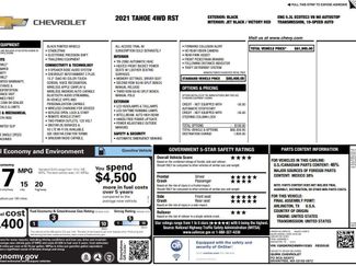 Used 2021 Chevrolet Tahoe RST video 1