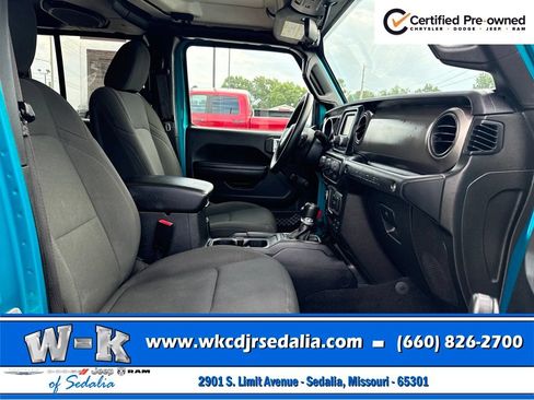 Certified 2020 Jeep Wrangler Unlimited Sport AWD/4WD image 32