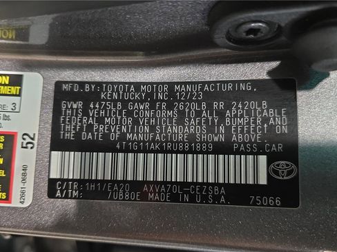 Used 2024 Toyota Camry SE image 28