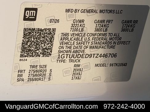 New 2026 GMC Sierra 1500 SLT AWD/4WD image 24