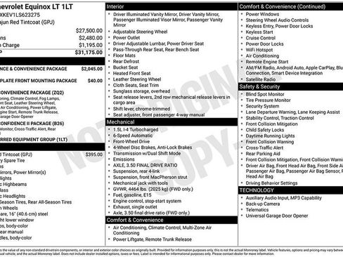 Used 2020 Chevrolet Equinox LT FWD image 3