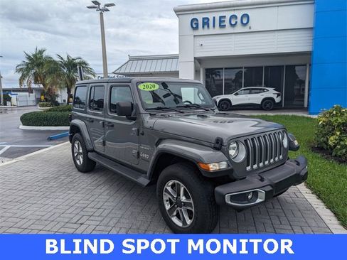 Used 2020 Jeep Wrangler Unlimited Sahara w/ Safety Group image 2