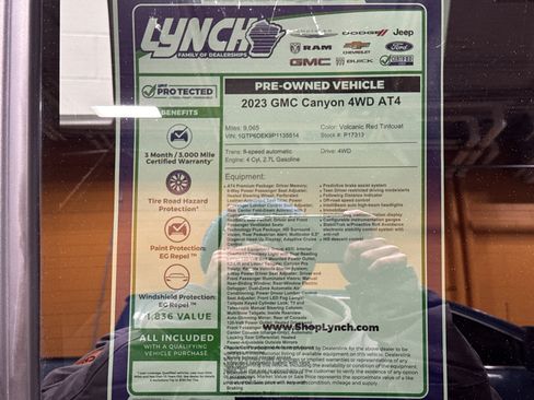 Used 2023 GMC Canyon AT4 image 39