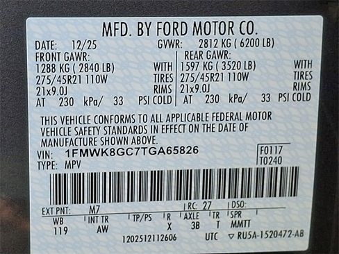 New 2026 Ford Explorer ST w/ Sun And Sound Package image 19